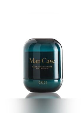Man Cave Scented Candle – 7.8 oz Jar Candle +35-Hour Long-Lasting Burn